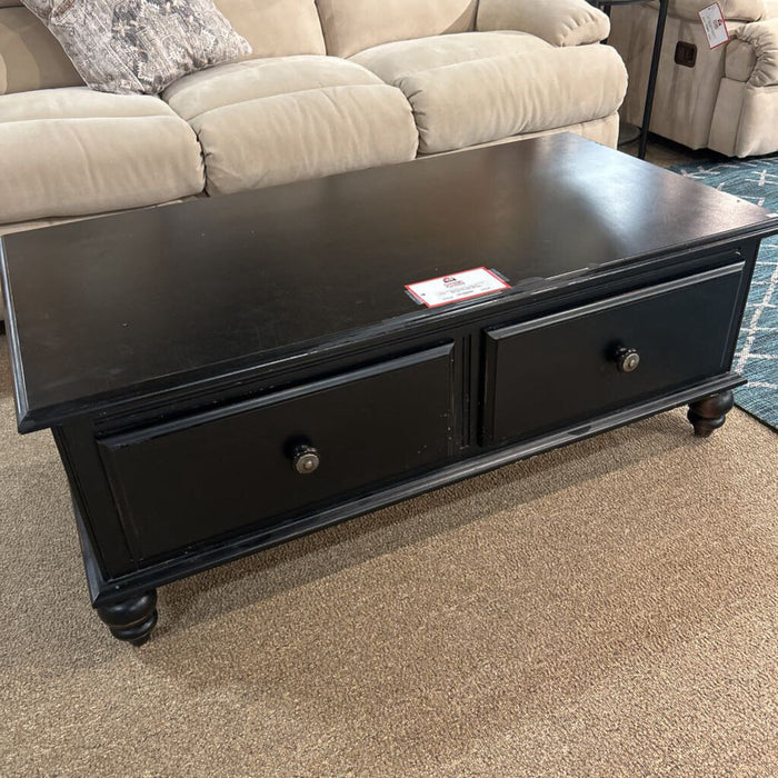 Black Storage Cocktail Table (SK)