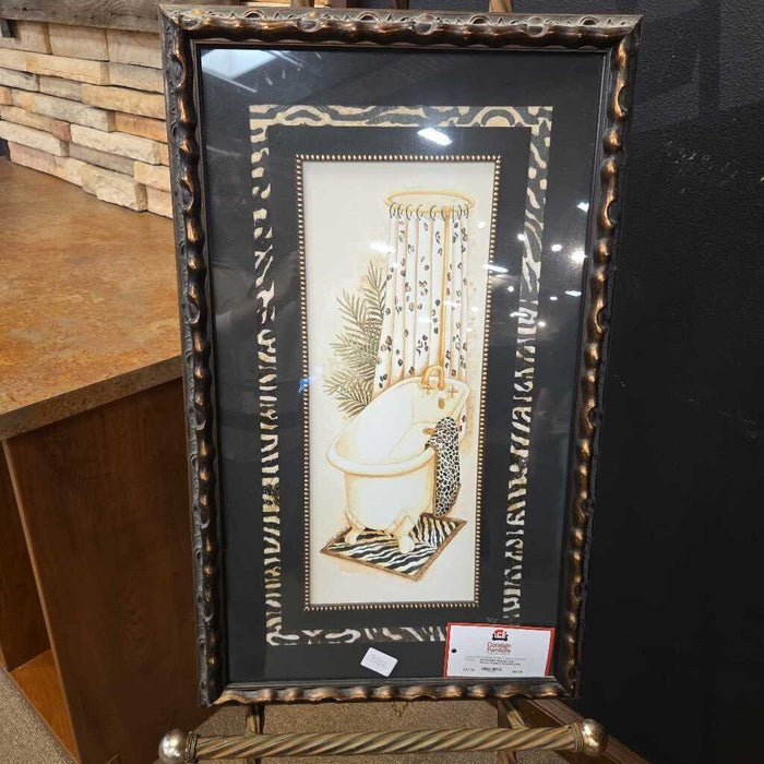 Bathtub DW Ornate Framed Artwork (AA)