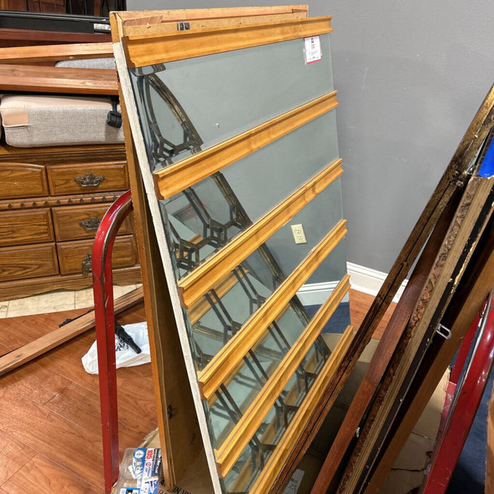 Oak Multi Pane Mirror (SK)