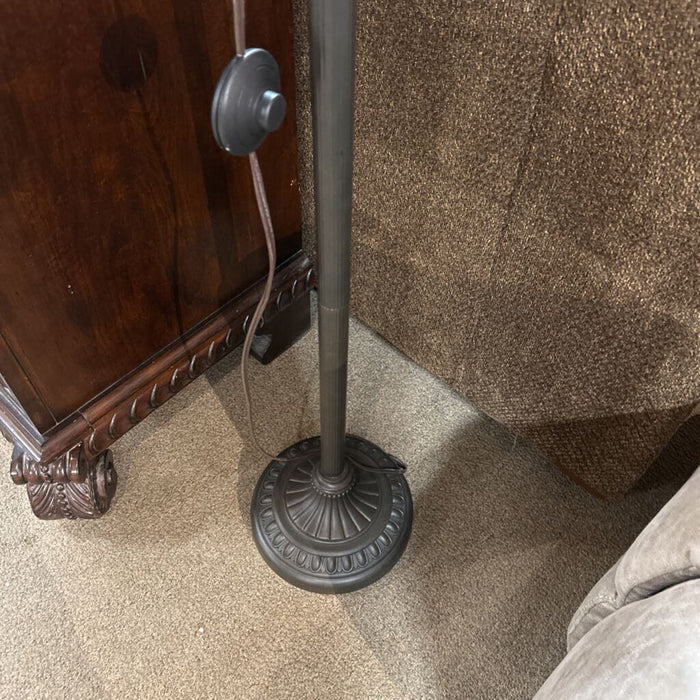 Brown Ornate Floor Lamp (KL)