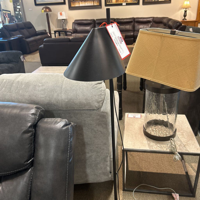 Black Adjustable Floor Lamp (MI)