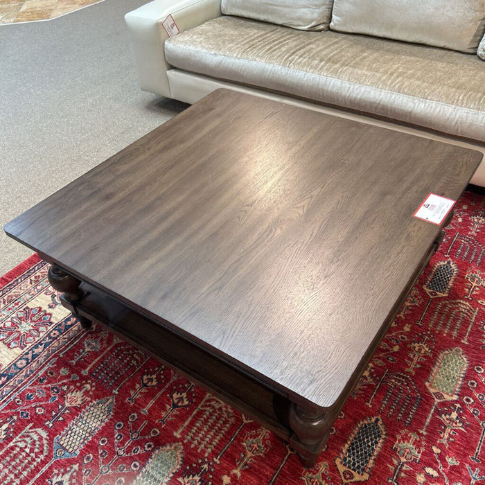 Grey Wood 2-Tier Coffee Table (LSH)