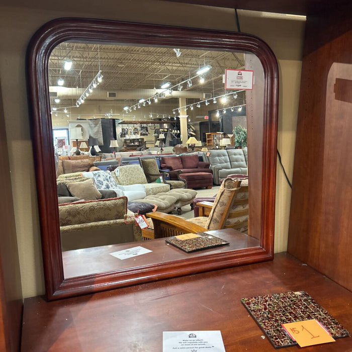 Driftwood Round Mirror (BAH)