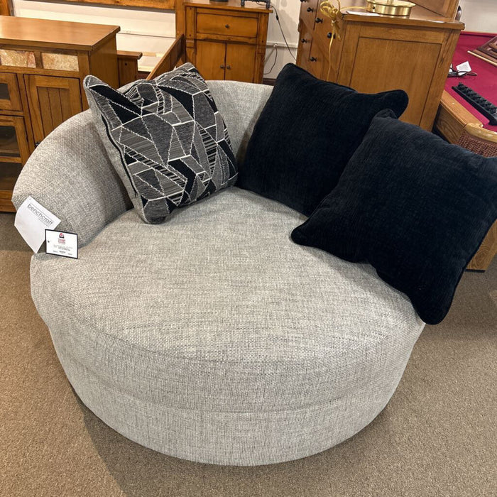 Megginson Grey Swivel Chair (9600621) (MIK)