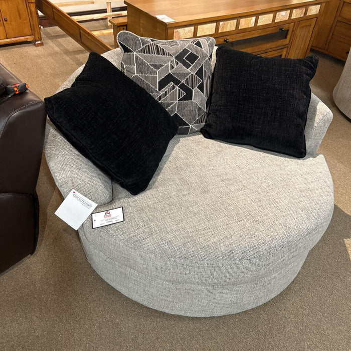 Megginson Grey Swivel Chair (9600621) (MIK)