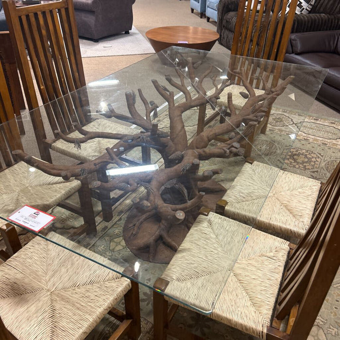 Pine Tree GT Table + 6 Chairs (LCKH)