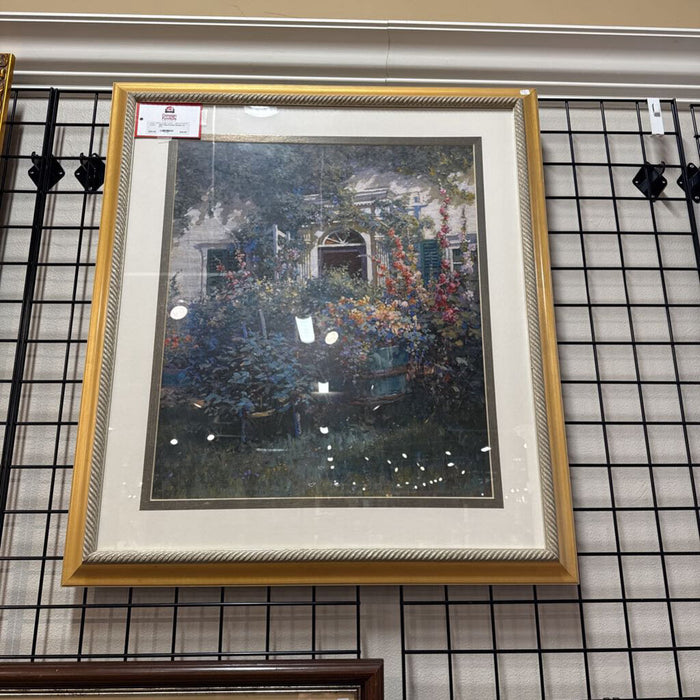 Gold Framed Garden Art (AT)