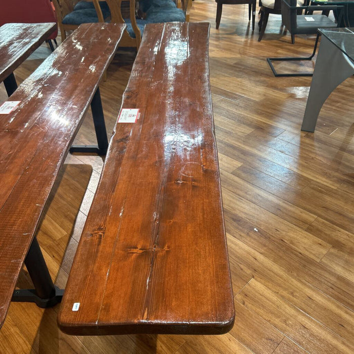 Rustic Wood Top Bar Table (ALK)