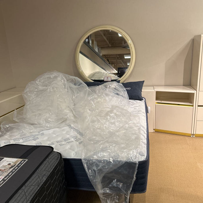 Queen Bedframe+2 Side Tables/Nightstand (SK)