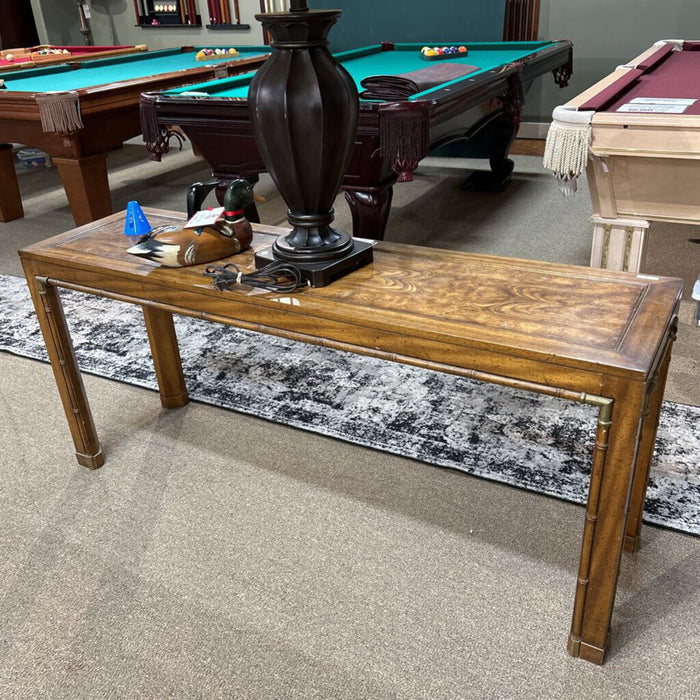 Oriental Brass Accent Sofa Table (SK)