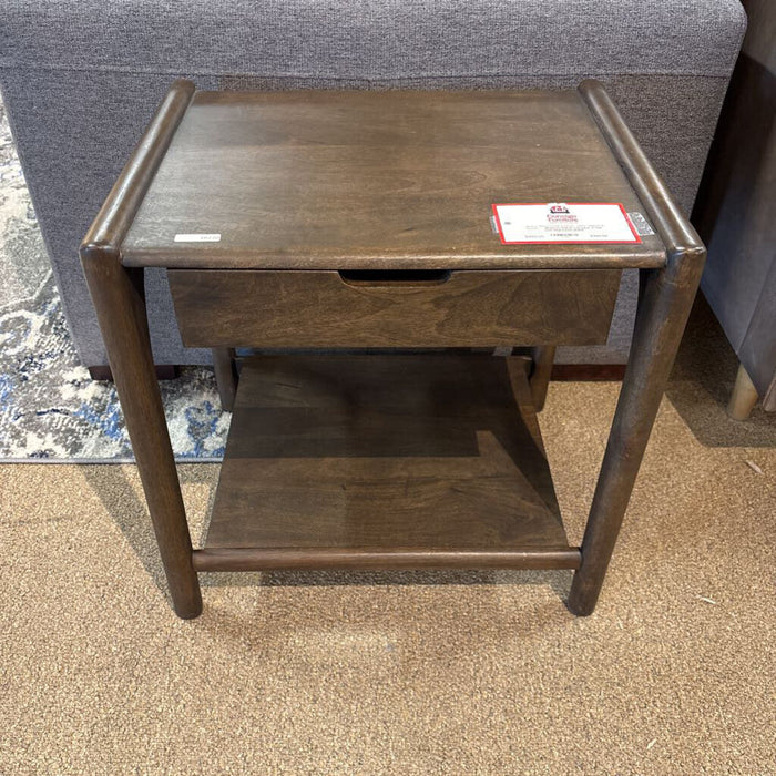 1 Drawer 2 Tier DW Nighstand (ASH)