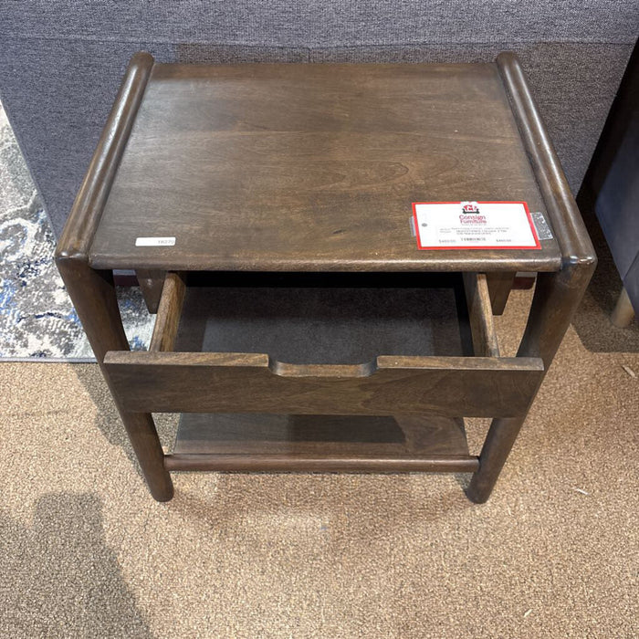1 Drawer 2 Tier DW Nighstand (ASH)