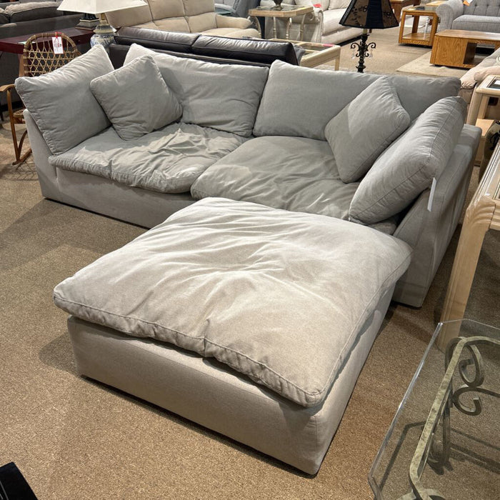 2 pc Four Hands Sofa + Ottoman (LCKH)