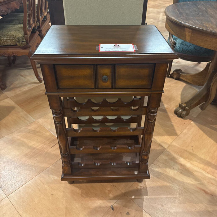 DW 1 Drawer + Wine Rack Stand (BLA)
