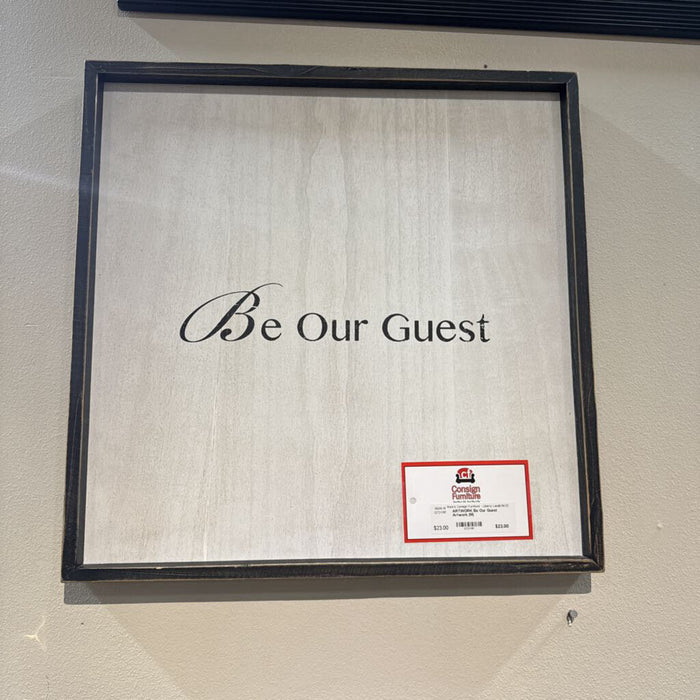 Be Our Guest Artwork (M)