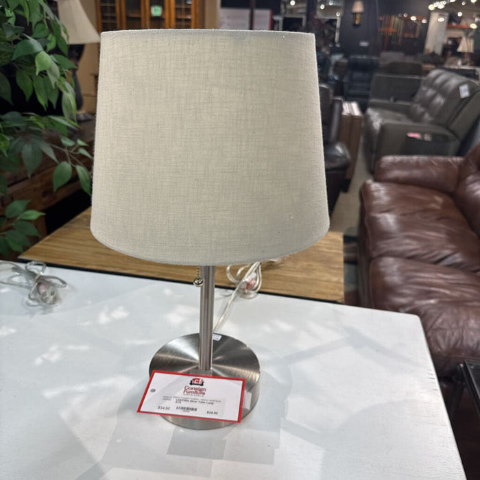 Silver Table Lamp (LH)