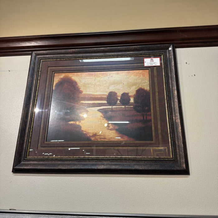 Large Fall River Landscape Artwork(BAH)