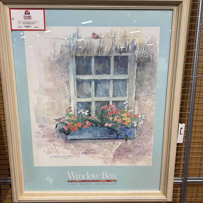 Window Box Dawna Barton Watercolor (AT)