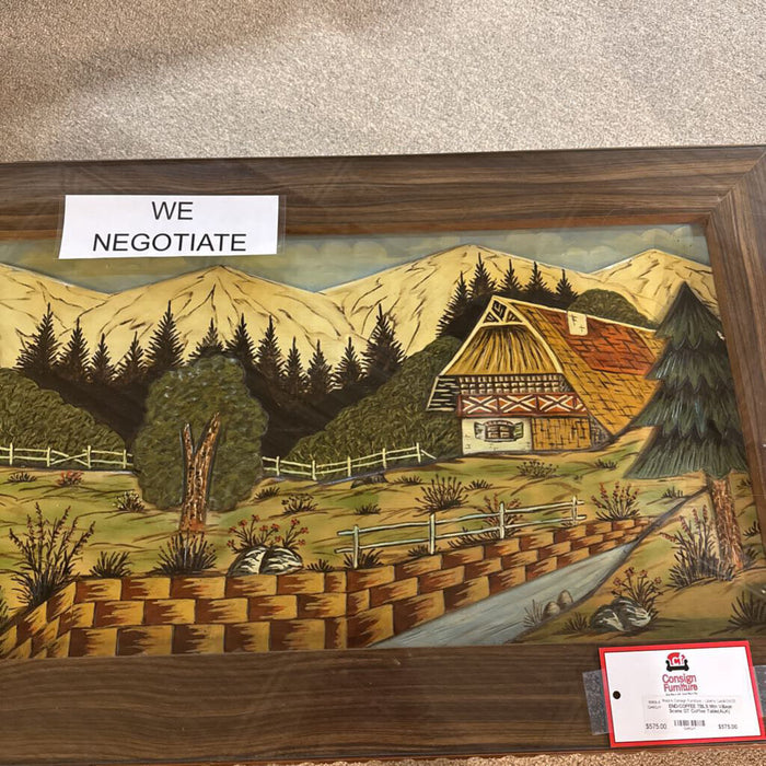 Mtn Village Scene GT Coffee Table(ALK)