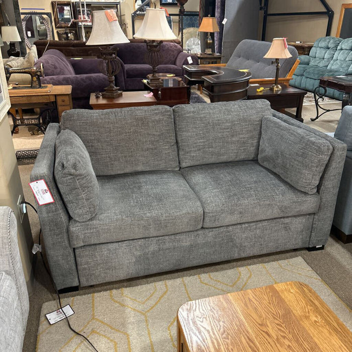 Grey Fabric Sleeper Sofa (MKH)
