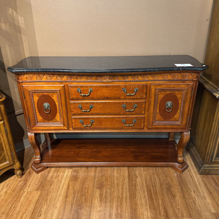 Granite Top DW Ornate Buffet