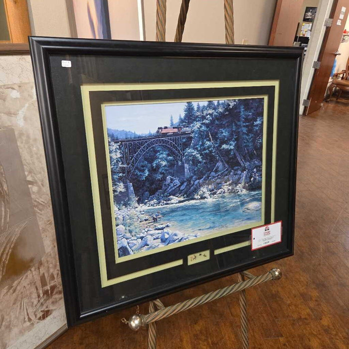 Black Framed "Train of Thought" Artwork(BHA)