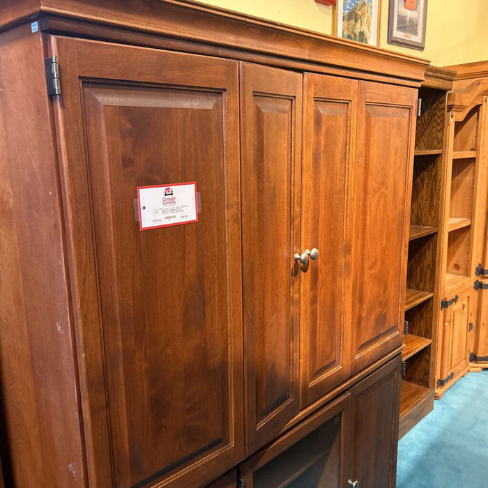 DW TV Armoire + Glass Door (BAI)