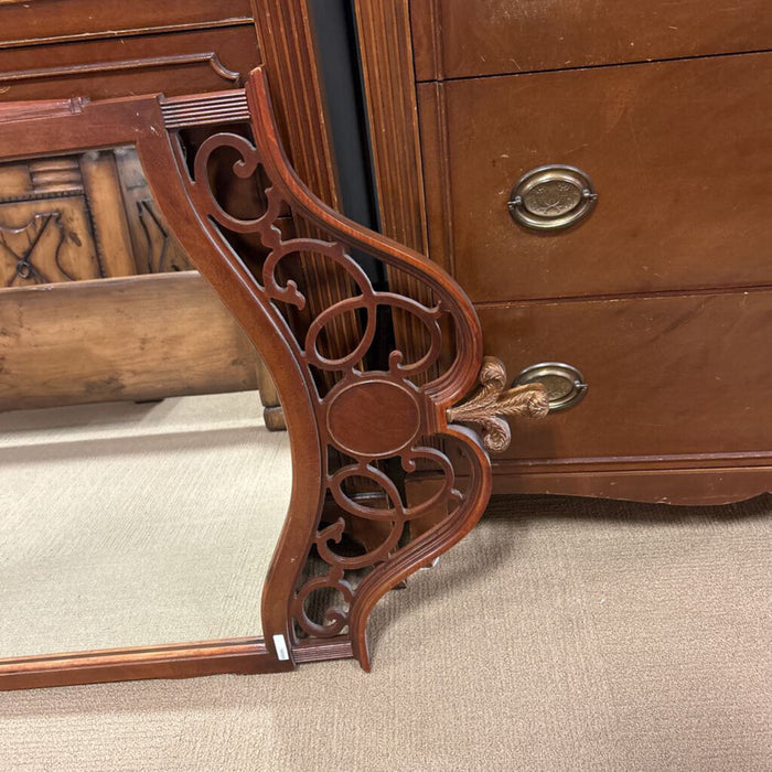 5 Drawer Cherry Dresser + Mirror (LSH)