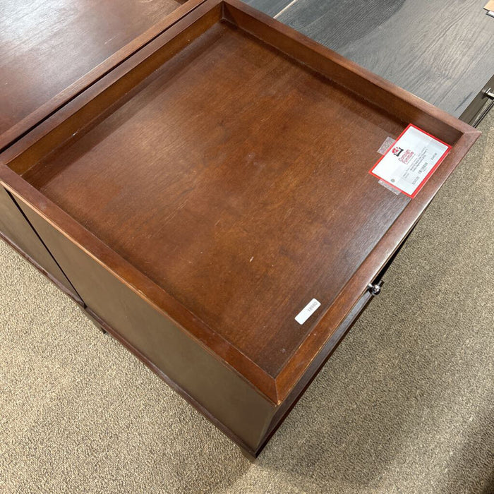 DW 1 Drawer + Cubby Nightstand (BTK)