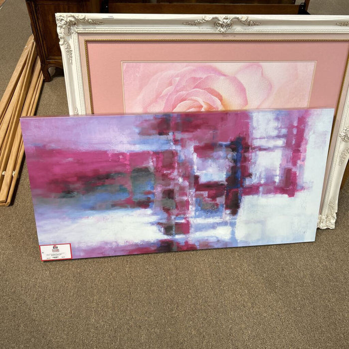 Purple + Blue Canvas Artwork (AT)