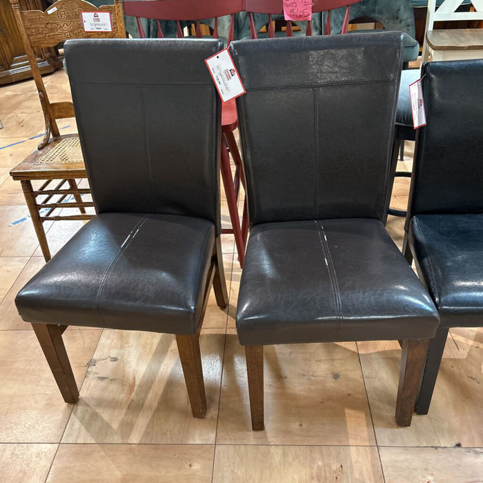 S/2 Brown DR Chairs (AT)