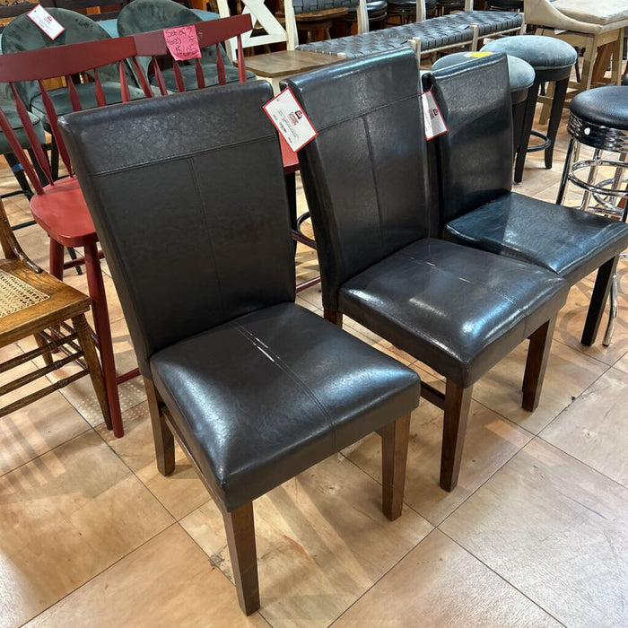 S/2 Brown DR Chairs (AT)