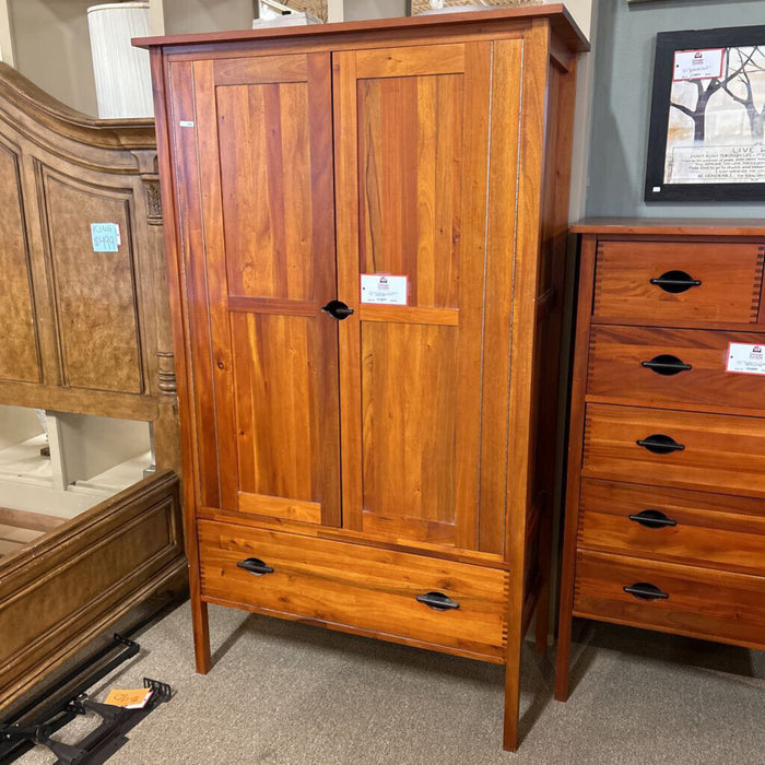 Mission Style TV Armoire (LSH)