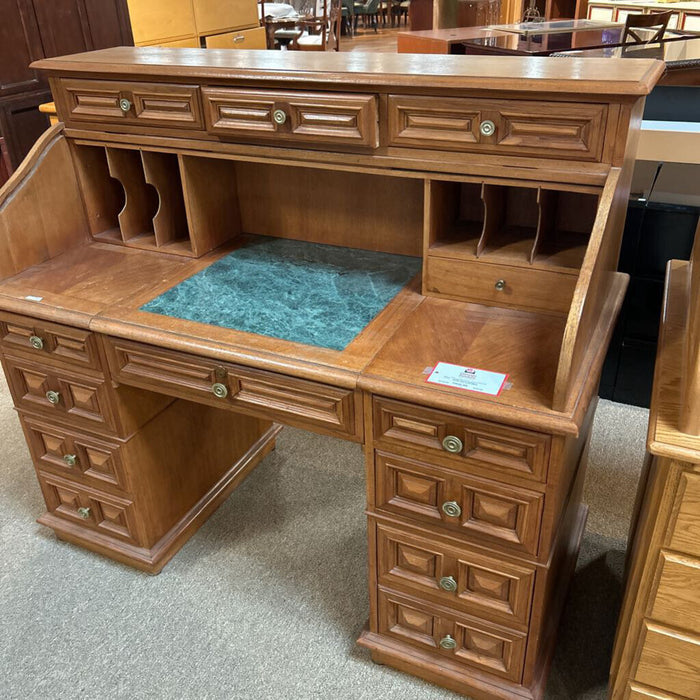 RollTop + Granite Inlay Desk (BAH)