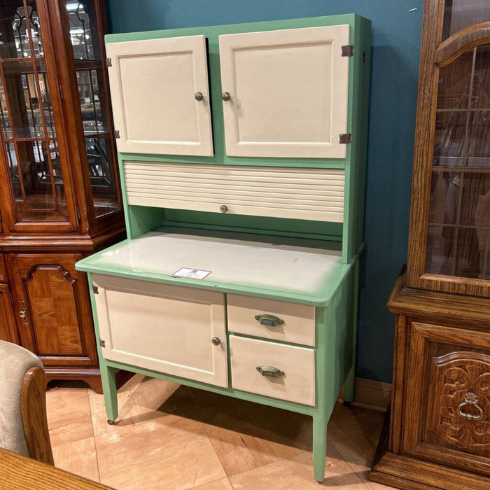 Green + White Metal Hoosier (LSH)