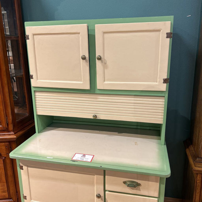 Green + White Metal Hoosier (LSH)