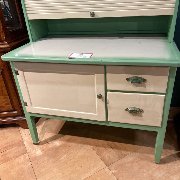 Green + White Metal Hoosier (LSH)