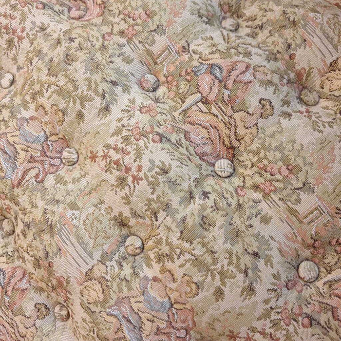 Patterned Tufted Fabric Chair (ALK)