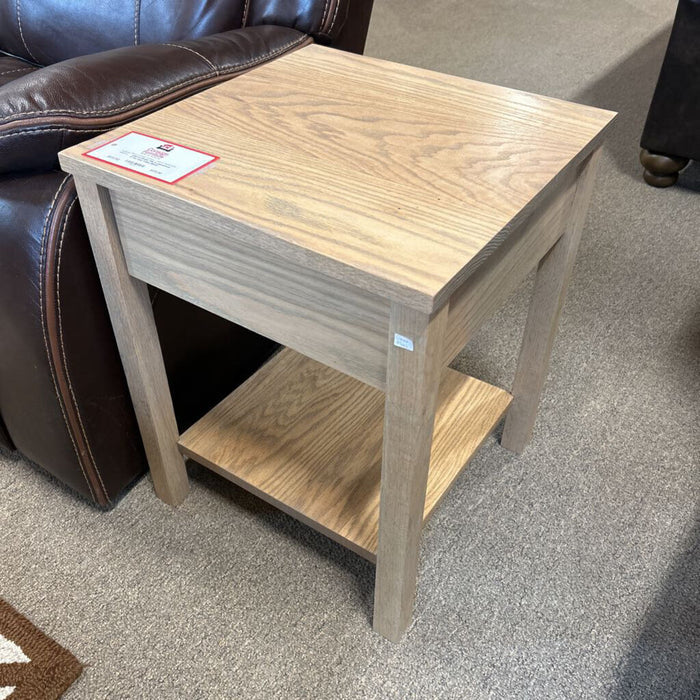 Lightwood 2 Tier End Table (BHA)