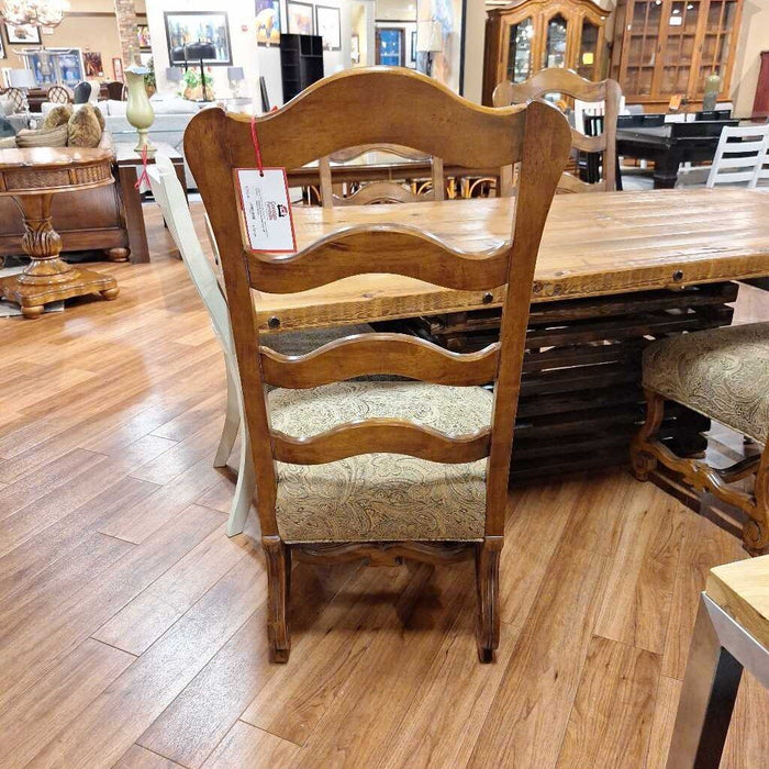 S/4 Century Ladderback DR Chairs (BLLK)