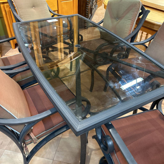 GT Patio Table + 6 Chairs (ABI)