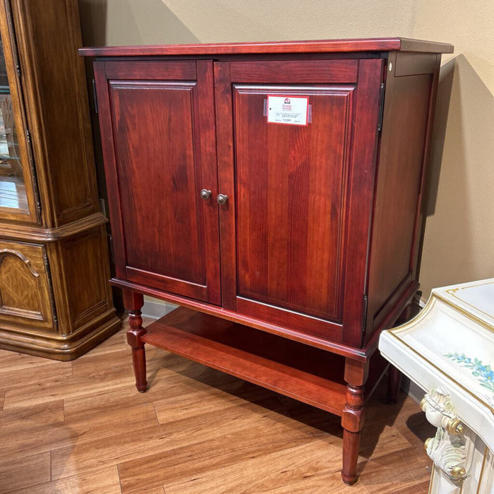 Cherry Wood Small Storage Armoire(BII)