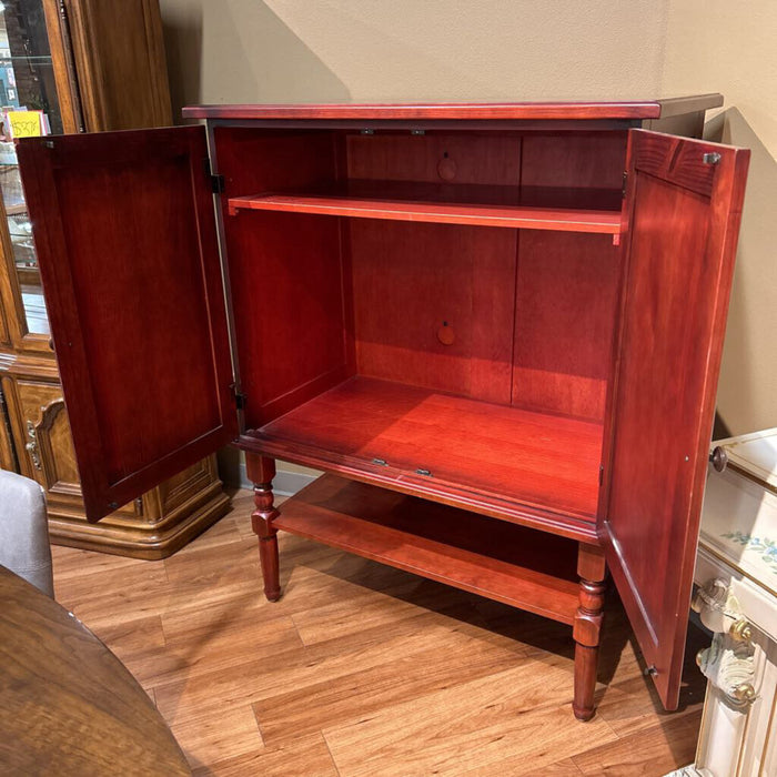 Cherry Wood Small Storage Armoire(BII)