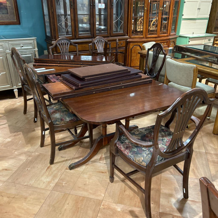 Cherry DW Table + 8 Chairs (ALK)