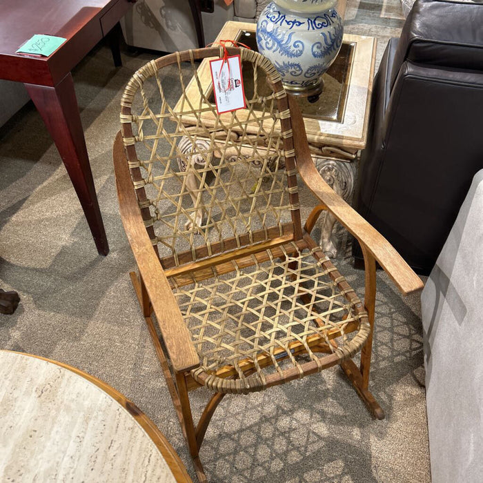 Dried Leather Woven Chair (LSH)