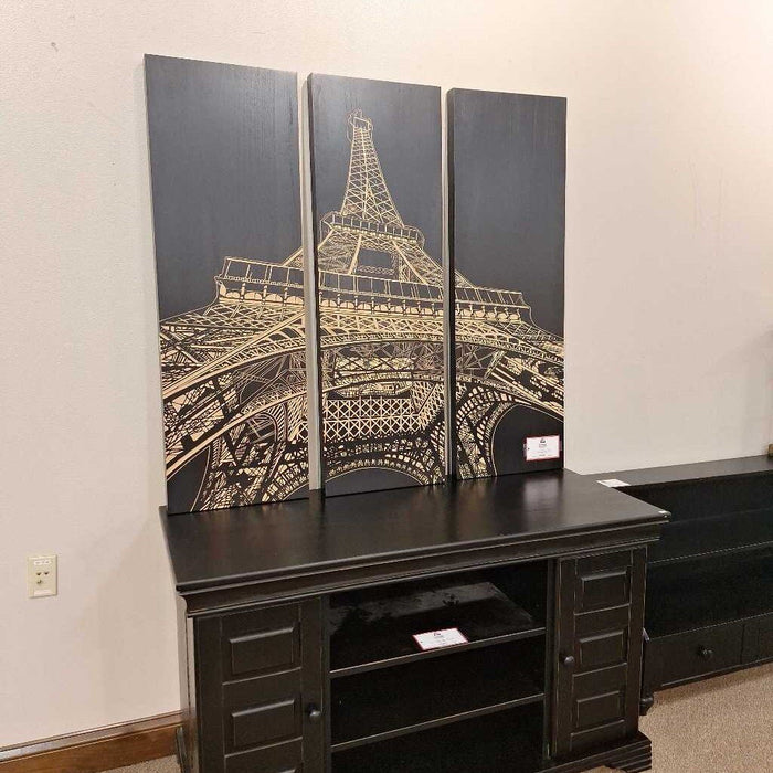 Wood S/3 Eiffel Tower Artwork (LCK)