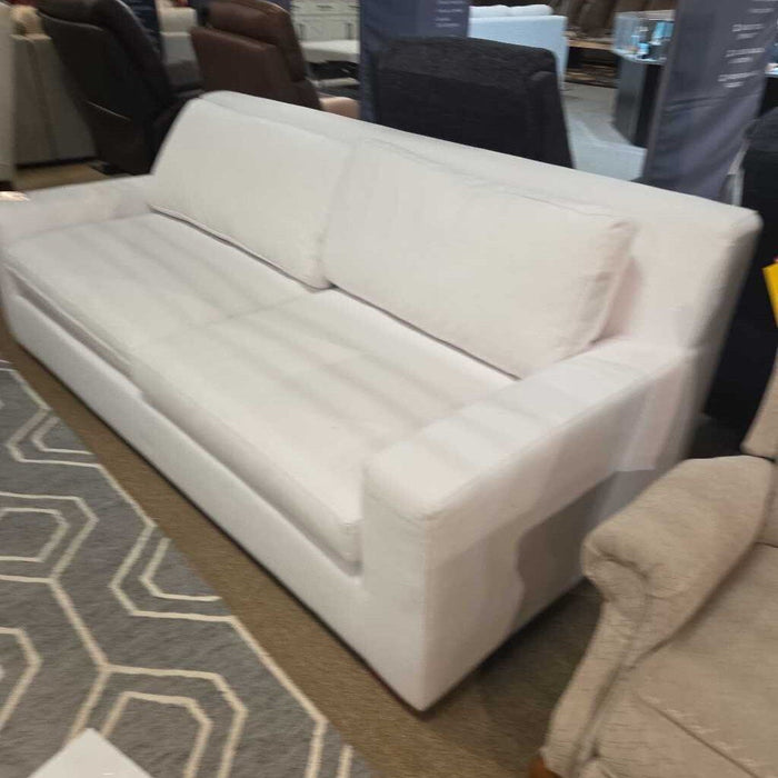 Restoration Hardware White Fabric Sofa (BLMH)