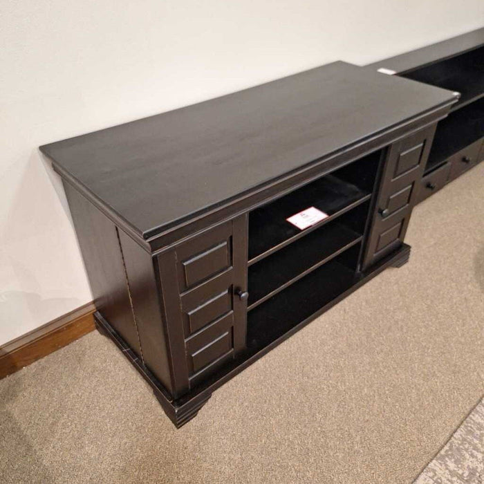 2 Door Black Tv Stand (LKA)