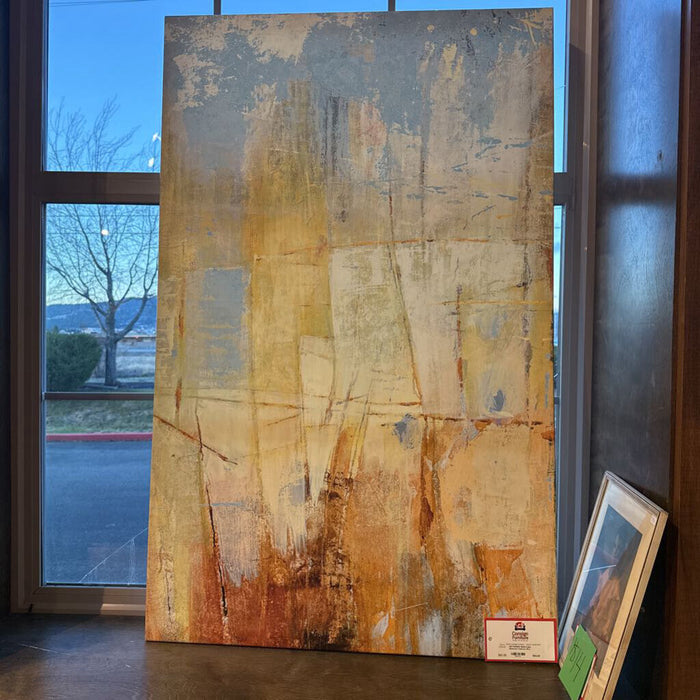 Multi-Color Abstract Canvas (KL)