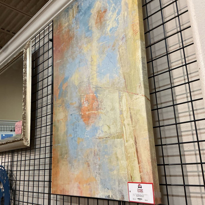 Multi-Color Abstract Canvas (KL)
